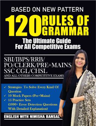 120 Rules of Grammar  (English, Paperback, BANSAL NIMISHA)