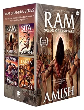 The Ram Chandra Series Boxset of 4 Books (Perfect Gift for this Festive Season) : Ram - Scion of Ikshvaku, Sita : Warrior of Mithila, Raavan : Enemy of Aryavarta, War of Lanka