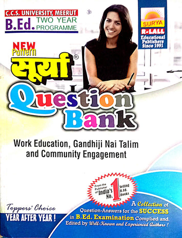 Work Education Gandhijis Nai Talim And Community Engagement - English