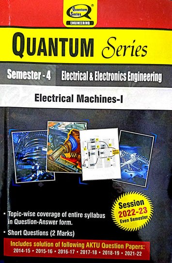 Quantum Series B.Tech ELECTRICAL MACHINES-I 2022-23
