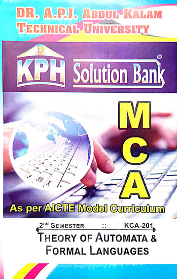 MCA-2nd sem KPH solution bank-theory of automata & formal languages  (KCA-201)