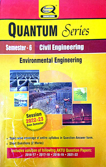 Quantum Series ENVIRONMENTAL ENGINEERING 2022-23