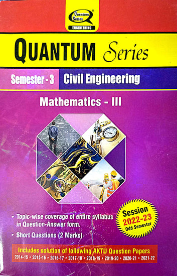 Quantum Series MATHEMATICS-III 2022-23