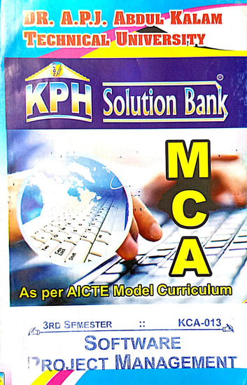 MCA-3rd sem KPH solution bank- software project management (KCA-013)