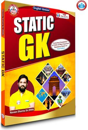 Static G.K. Updated 2025 (English Version) By Ankit Bhati Sir & Naveen Sir (RWA)  (Paperback, Ankit Bhati)