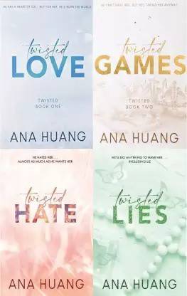Twisted Series :- Twisted Love + Twisted Games + Twisted Hate + Twisted Lies (Paperback, Ana Huang) (Paperback, Ana Huang)  (Paperback, Ana Huang)