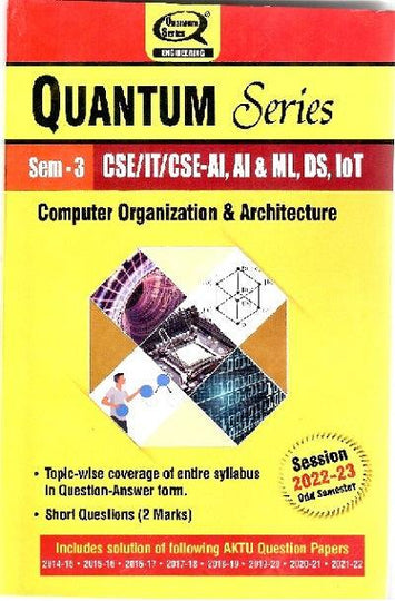 Quantum Series B.Tech Computer Organization & Architechure - Prastuti Books