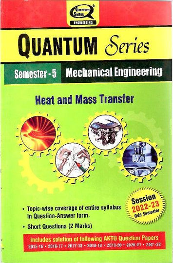Quantum Series Heat and Mass Transfer - Prastuti Books