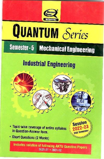 Quantum Series Industrial Engineering - Prastuti Books