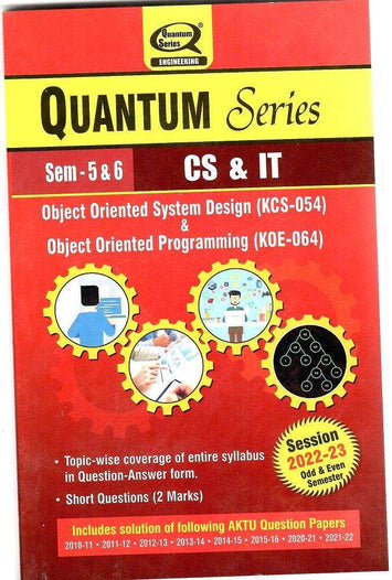 Quantum Series Object Oriented System Design - Prastuti Books