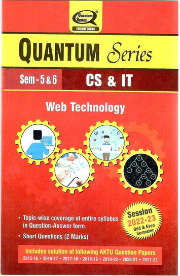 Quantum Series Web Technology - Prastuti Books